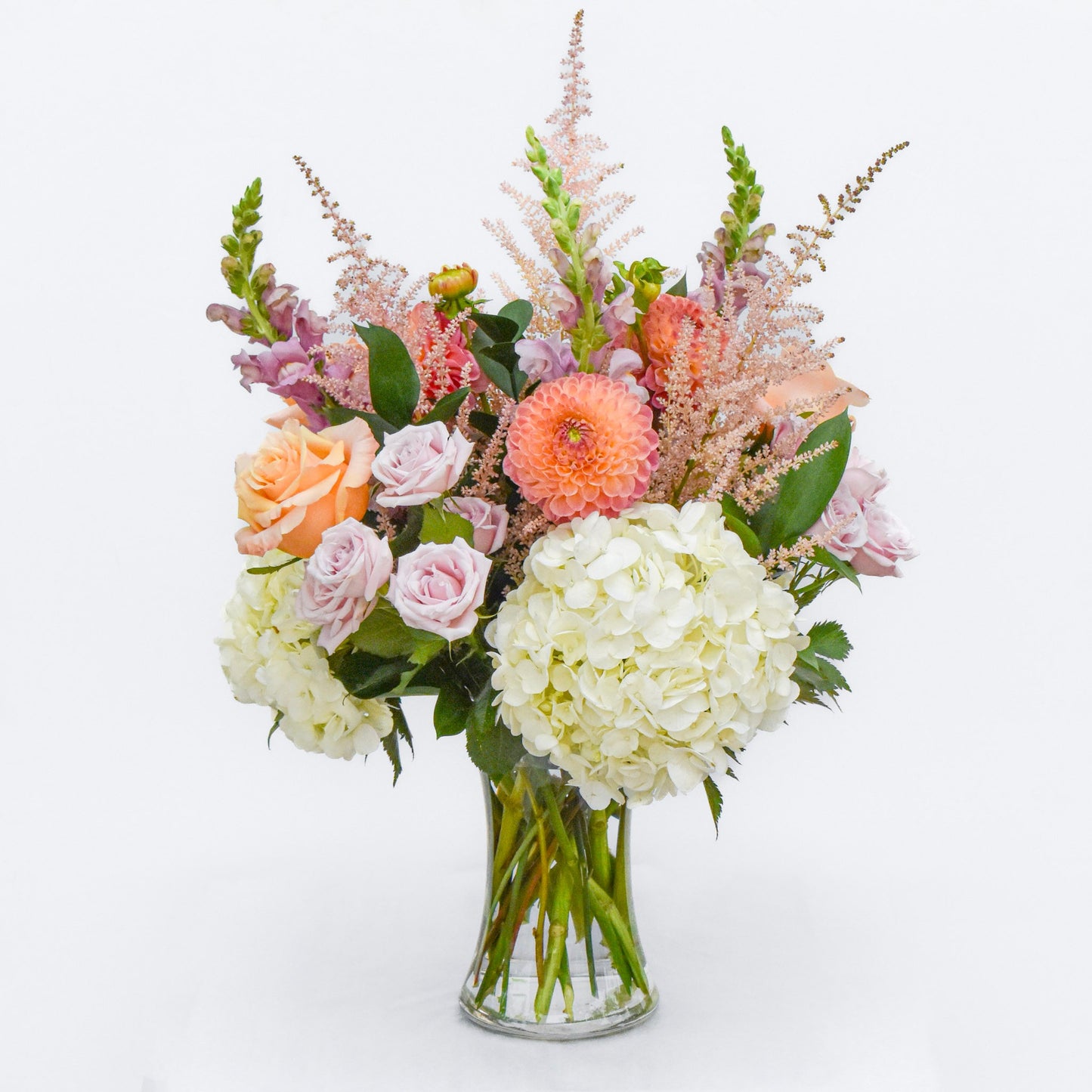 Summer Pastels in a Tall Vase