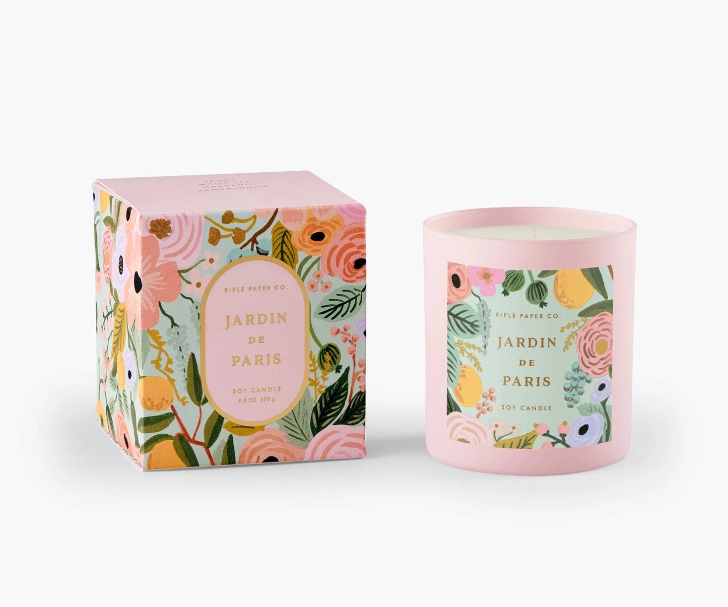 Rifle Paper Co 9.5 oz Boxed Candle