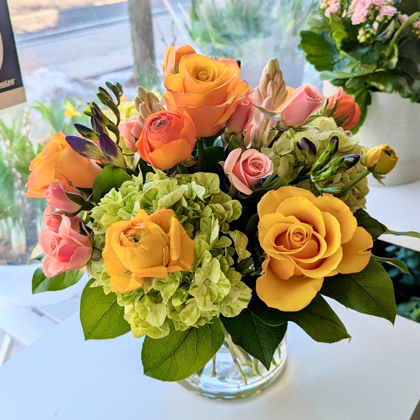 Golden Spring Centrepiece