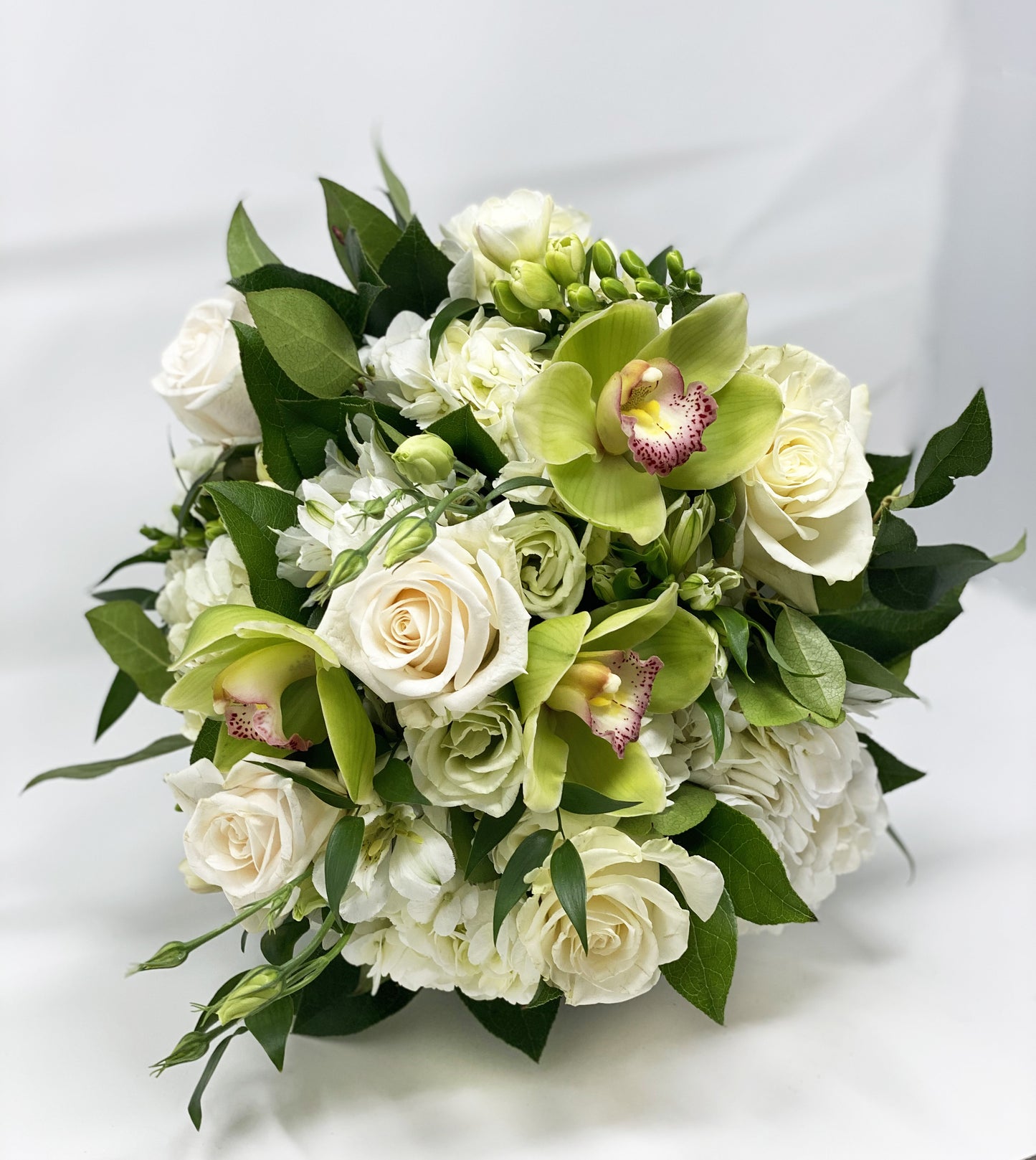 White and Green Bouquet
