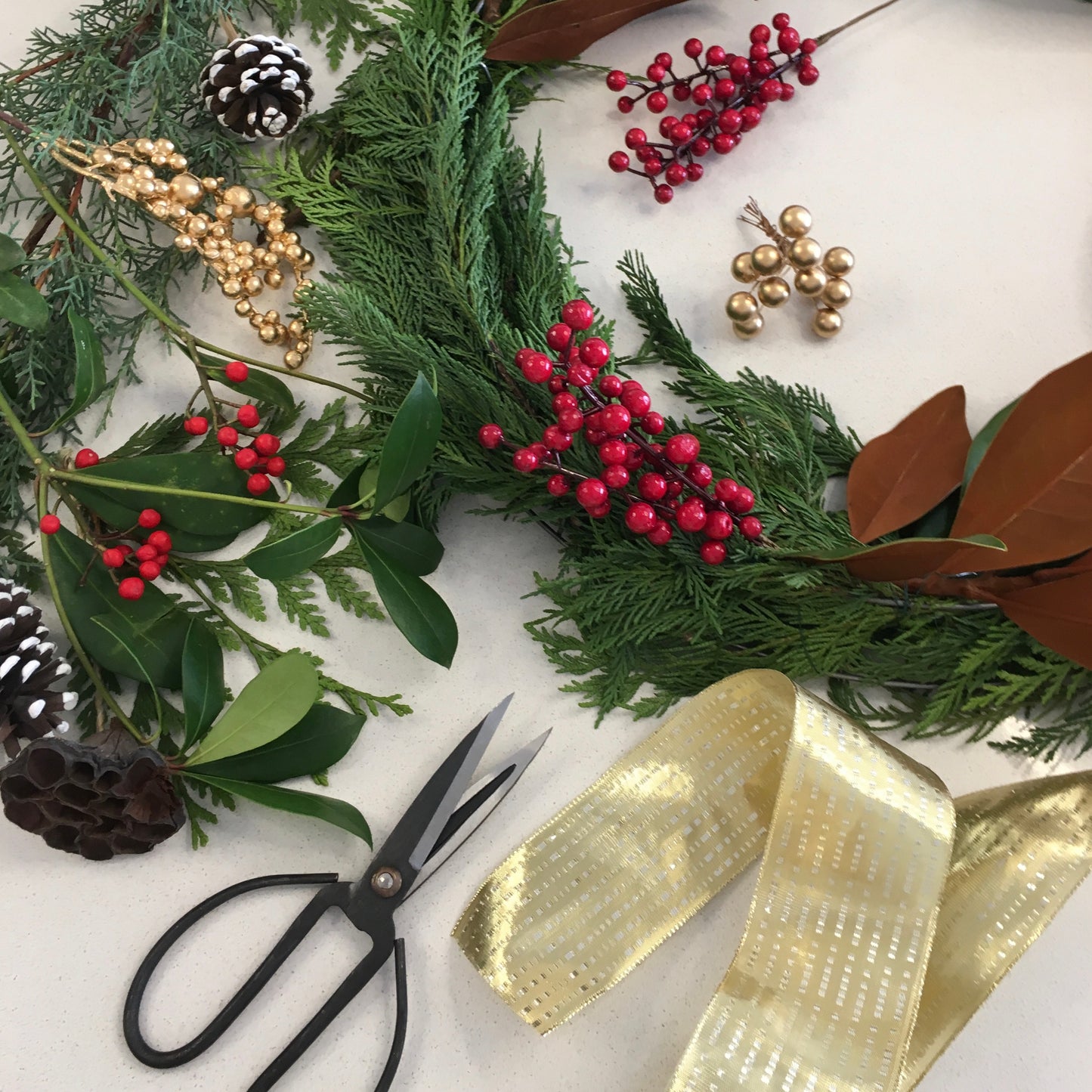 Wreath Workshop: Sunday December 7, 2-4pm