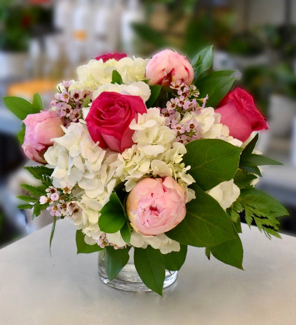 Pretty in Pink Centrepiece