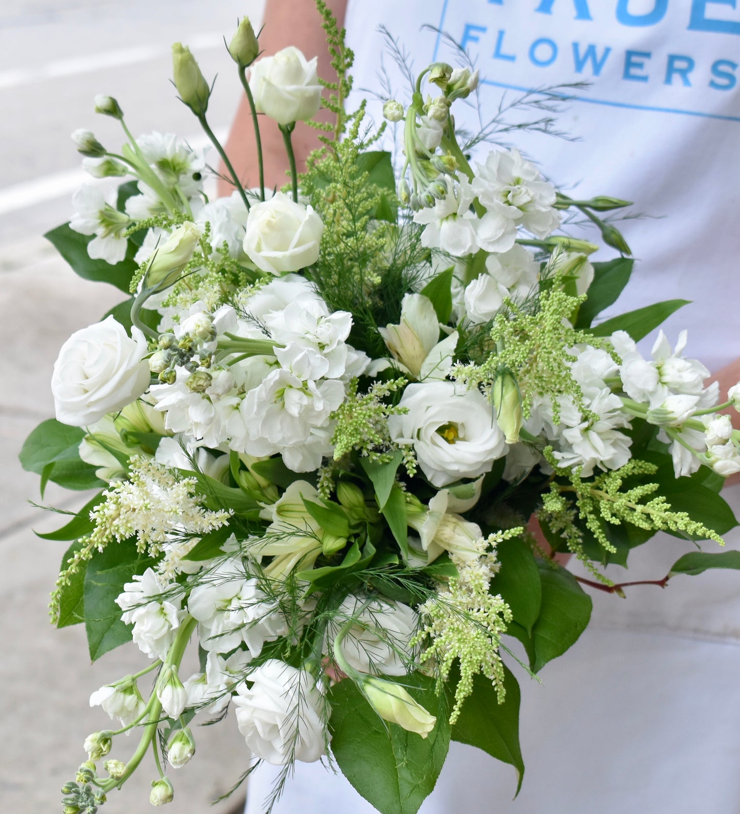 Summer Whites Bouquet