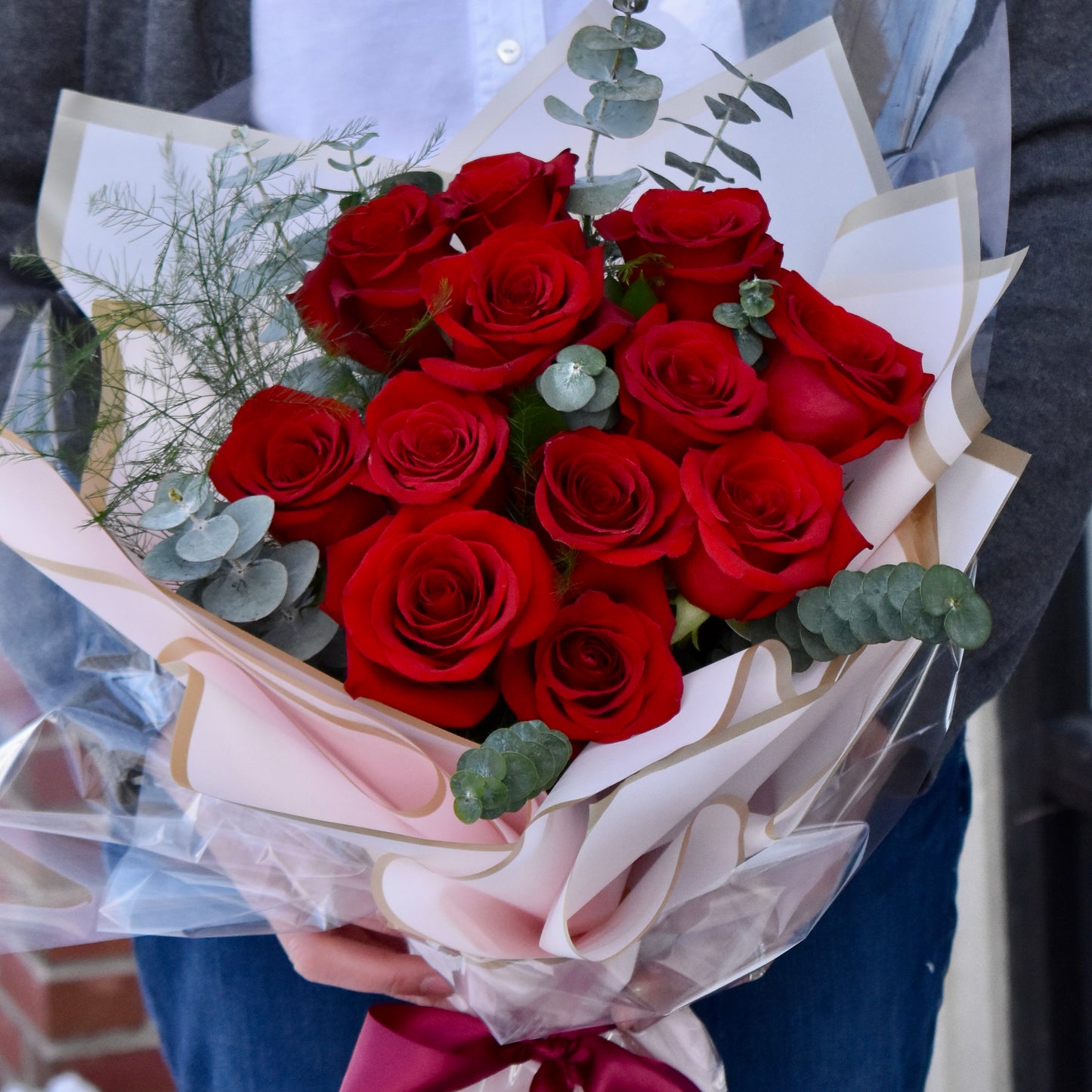 Valentine's Day Red Rose Bouquet