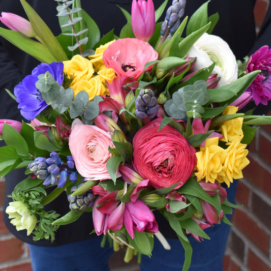 Bright Spring Flower Bouquet