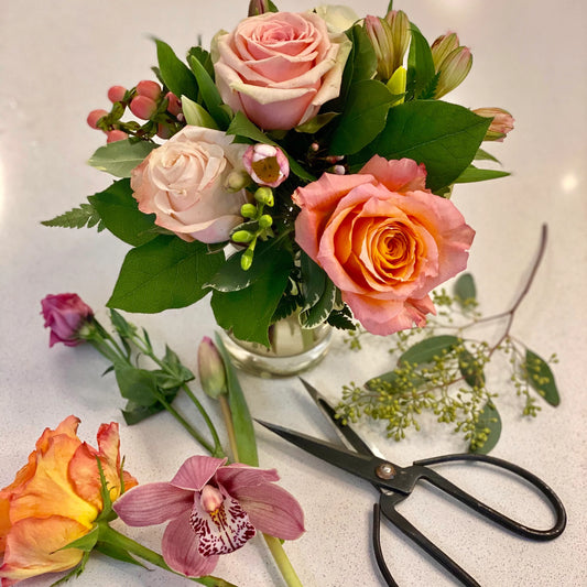 Flower Arrangement Workshop - Centerpiece:  Sunday May 25, 2-4pm