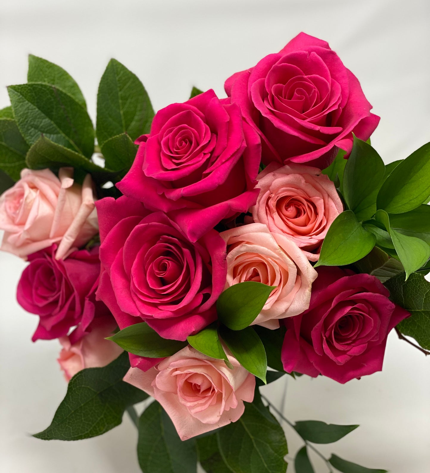Shades of Pink Rose Bouquet