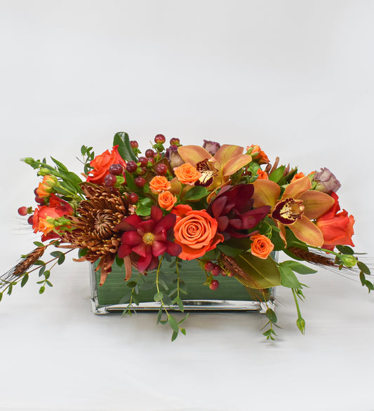 Essence of Autumn Rectangular Centrepiece
